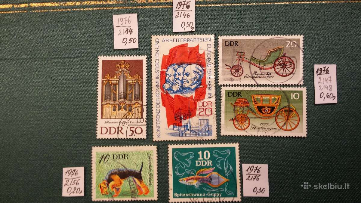 Vokietija (Ddr) 1976 m. - nuotraukos Nr. 2