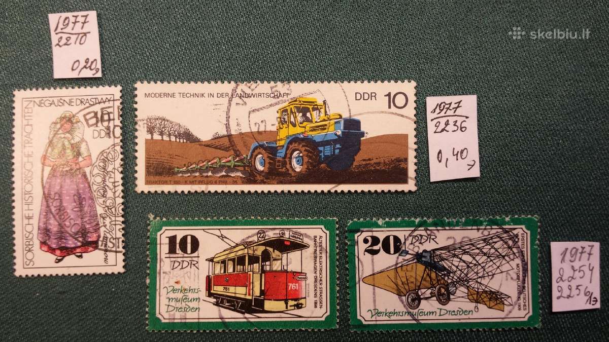 Vokietija (Ddr) 1977 m. - nuotraukos Nr. 2