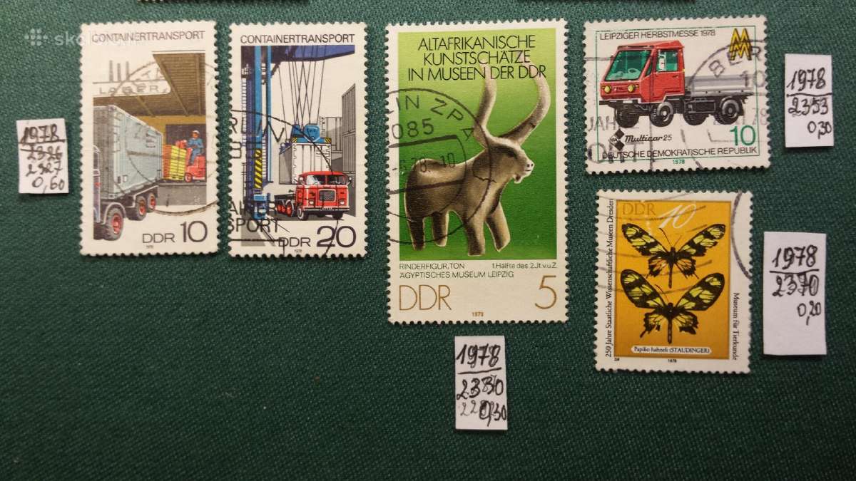 Vokietija (Ddr) 1978 m. - nuotraukos Nr. 4