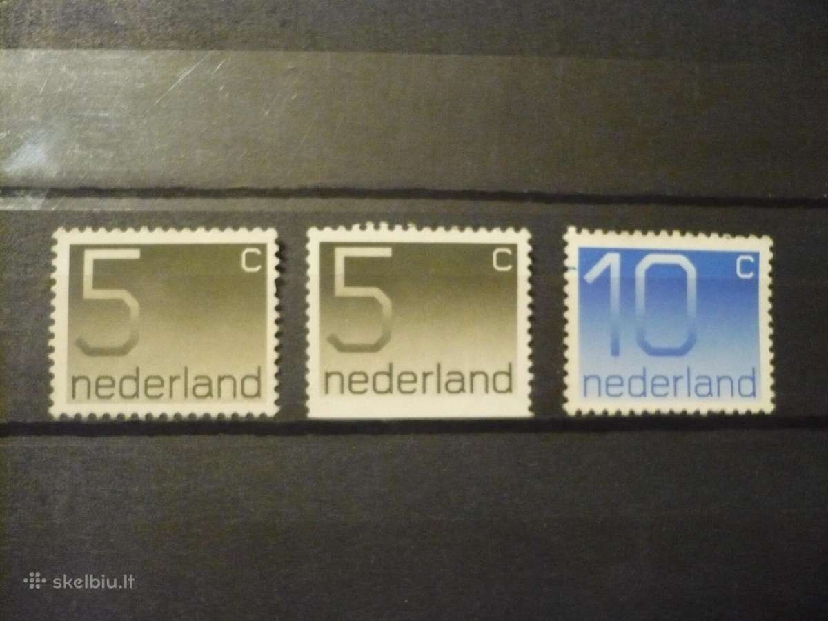 1976 -1982 skaitiniai antspaudai Mnh