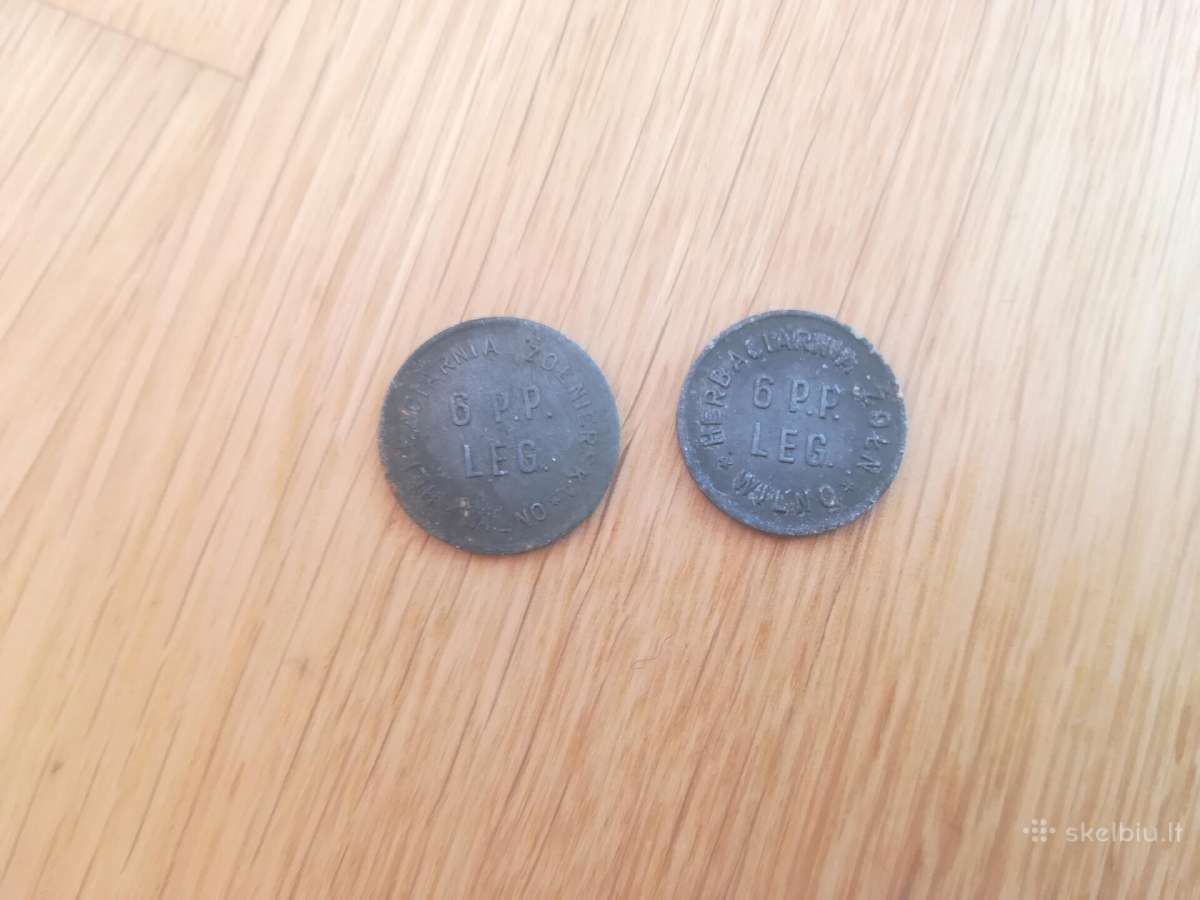 Wilno - 6 pulko pinigai 1919-1921 metai