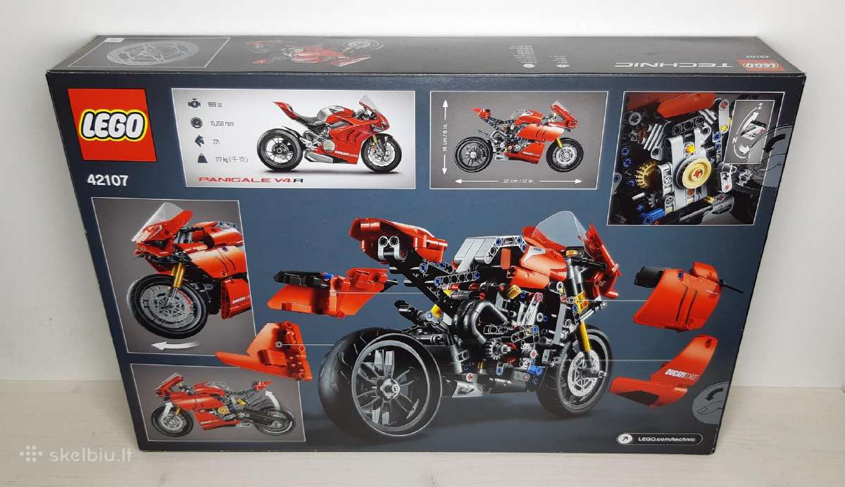 Lego Technic 42107 Ducati Panigale V4 - nuotraukos Nr. 2