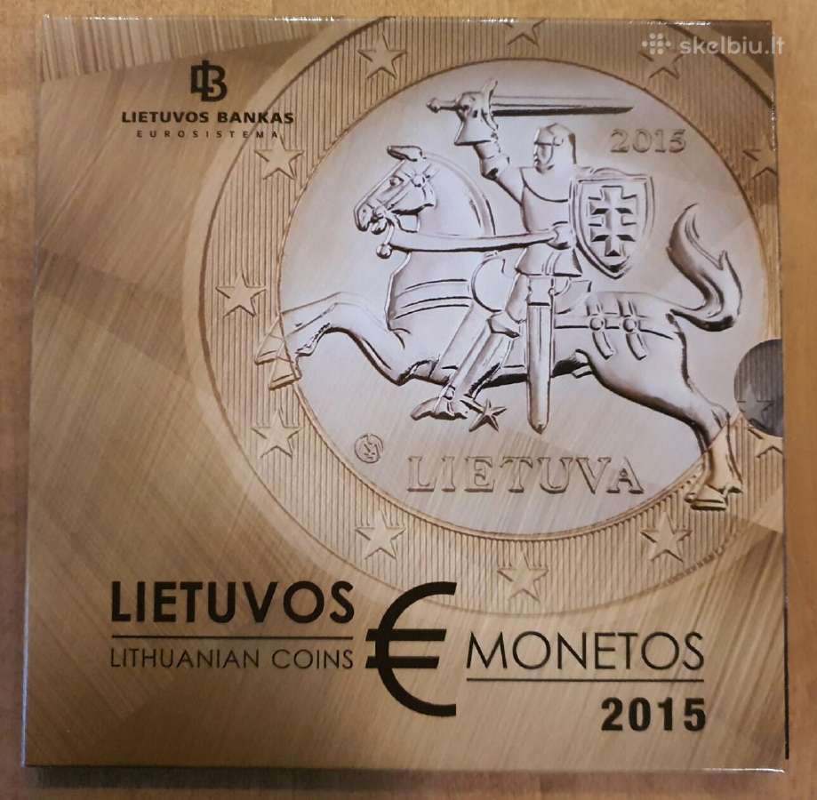 Lietuvos eurų monetų rinkinys 2015
