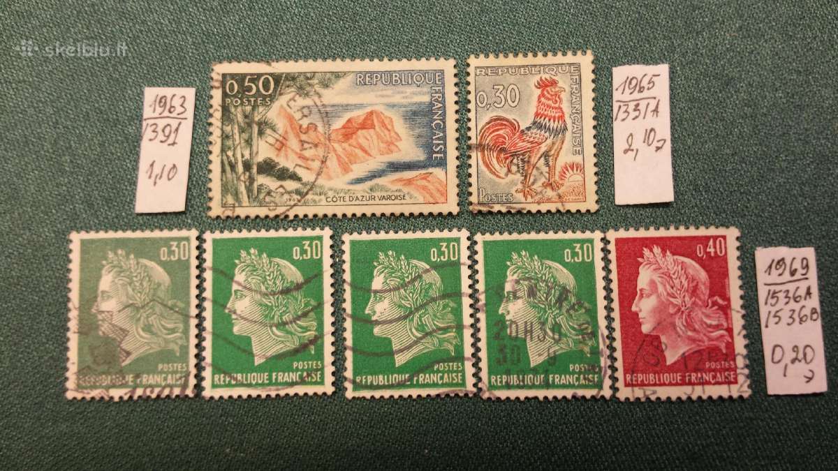 Francija 1963-69 m. - nuotraukos Nr. 2