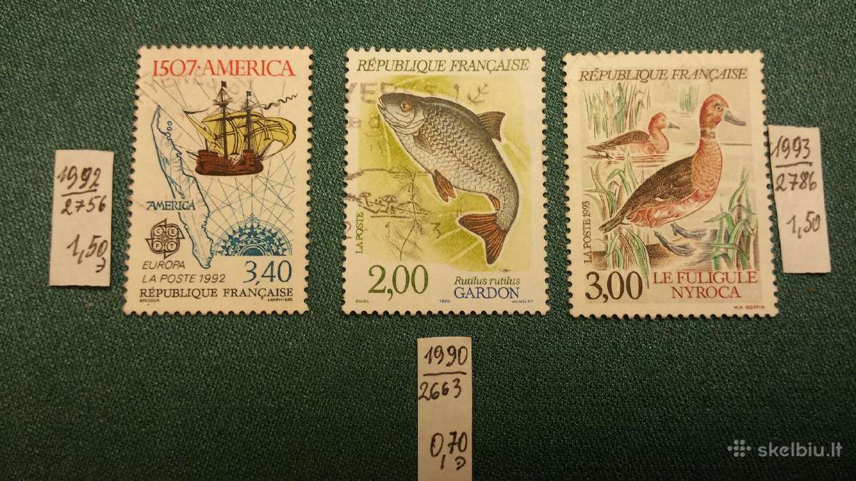 Francija 1990-92 m. - nuotraukos Nr. 2