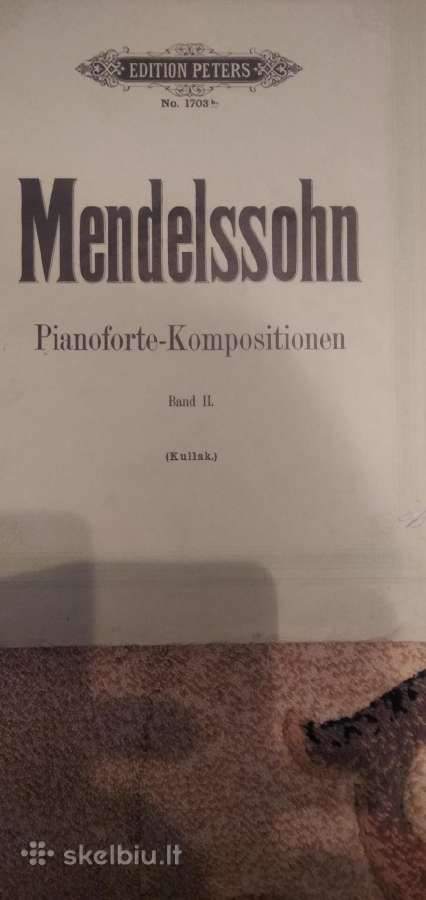 G.mendelsono natos fortepijonui