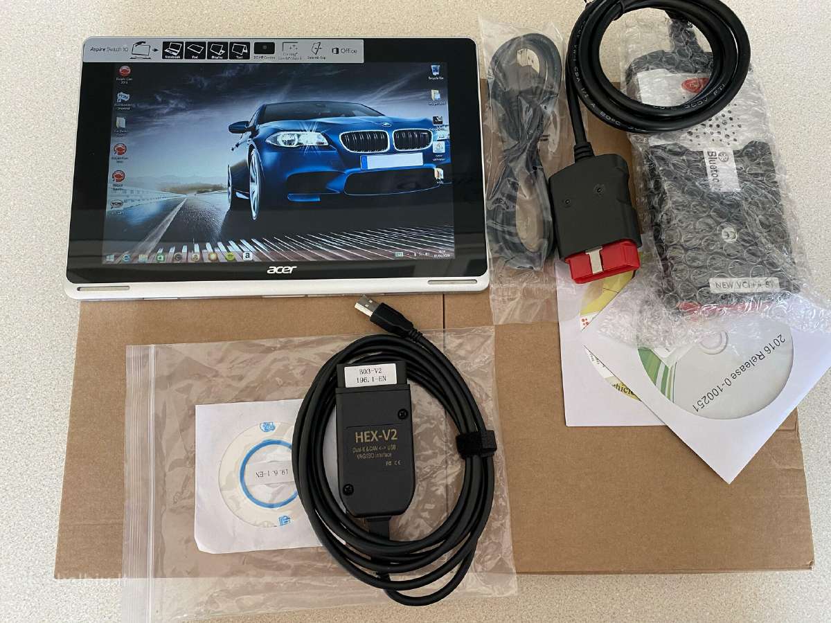 Delphi 2017 diagnostika+acer+vag com kabelis - nuotraukos Nr. 2