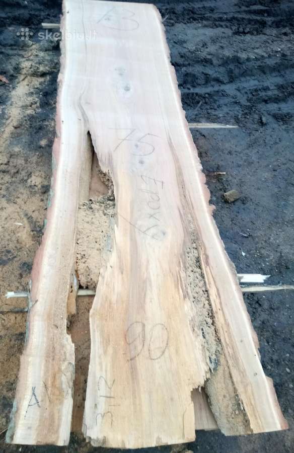 Azuolo,uosio dilės stalviršiam su epoxy ir be - nuotraukos Nr. 15