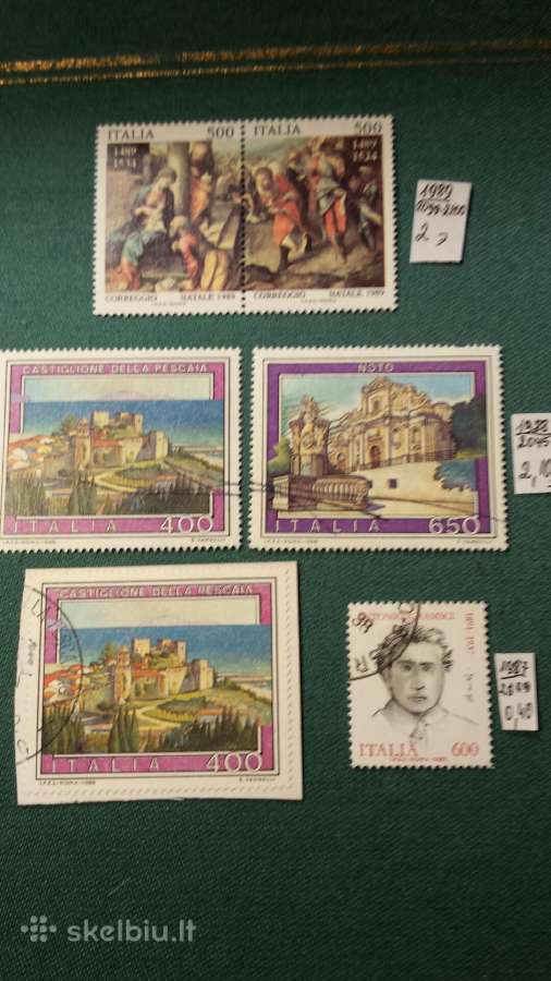 Italija 1987-89 m.