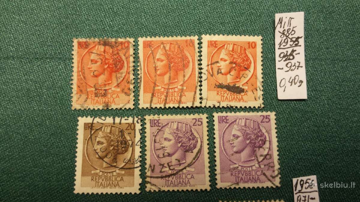 Italija 1955-58 m. - nuotraukos Nr. 3