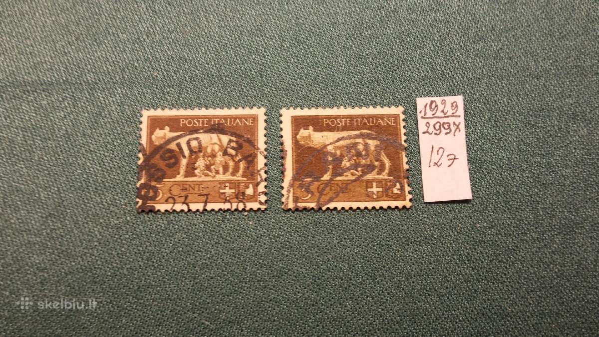 Italija 1929 m - nuotraukos Nr. 3