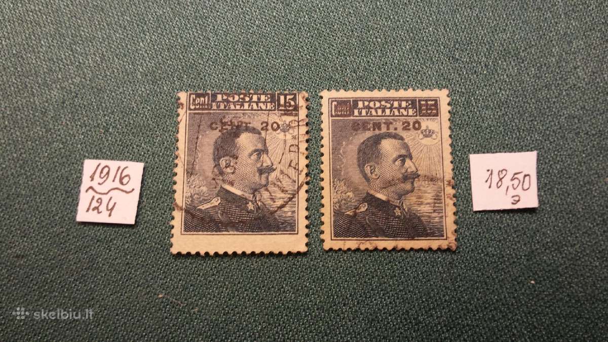 Italija 1916 m - nuotraukos Nr. 3