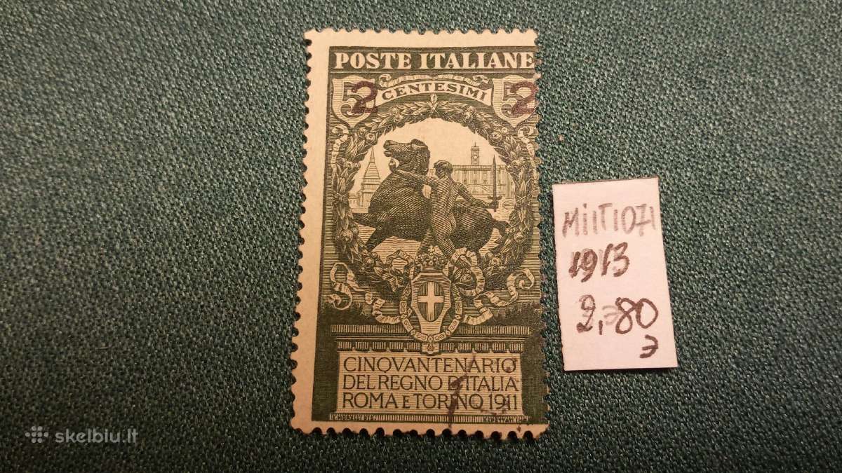 Italija 1913 m. - nuotraukos Nr. 3