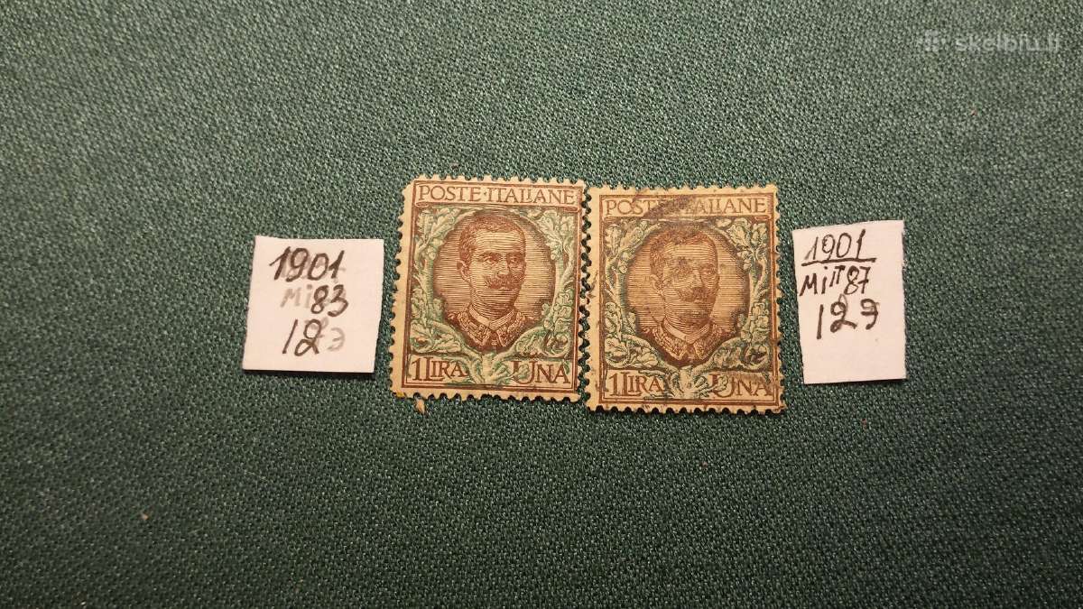 Italija 1901 m. - nuotraukos Nr. 3