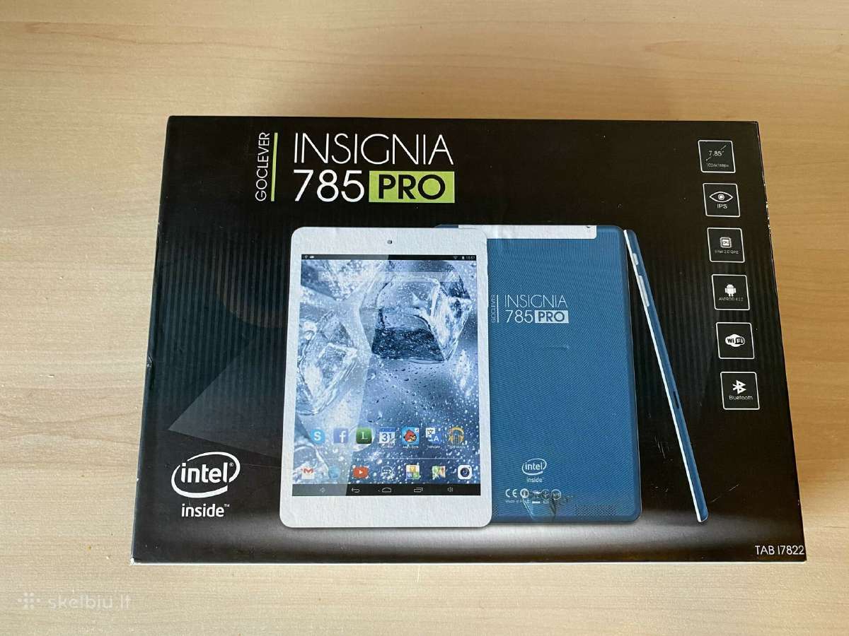 Planšetė Goclever Tab Insignia 785 Pro