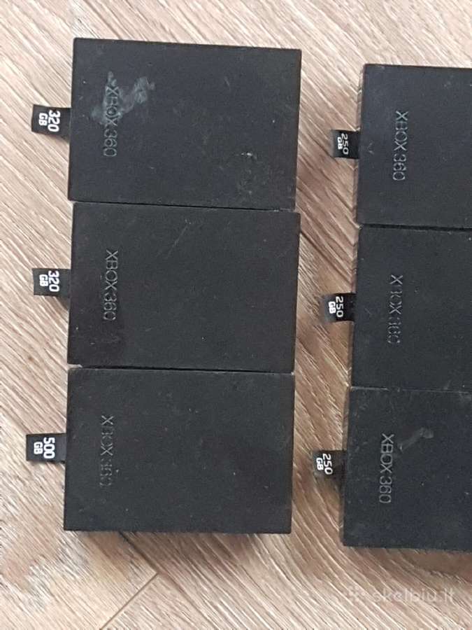 Xbox 360 orginalus HDD