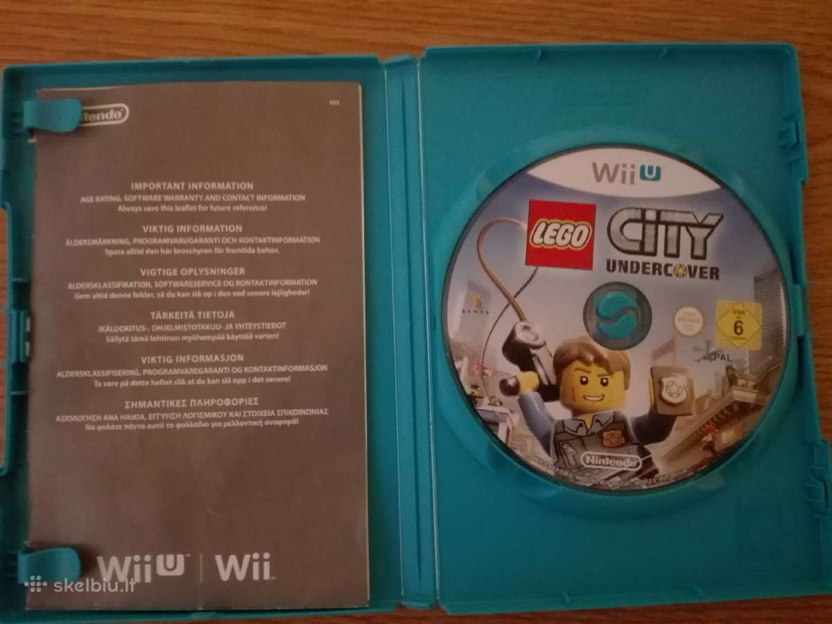 Nintendo Wii U Lego City Undercover žaidimas - nuotraukos Nr. 2