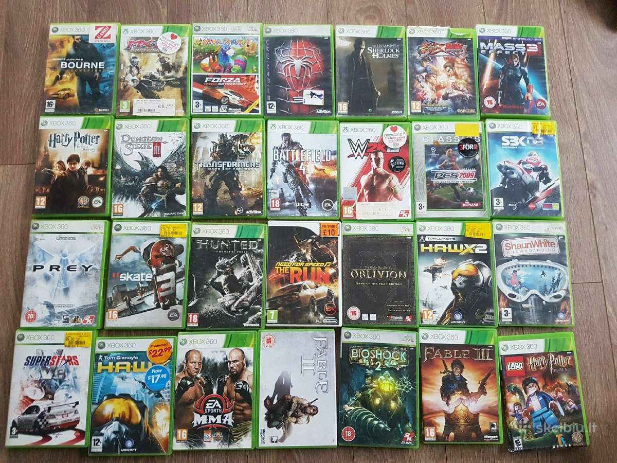 Xbox 360 zaidimai - nuotraukos Nr. 2
