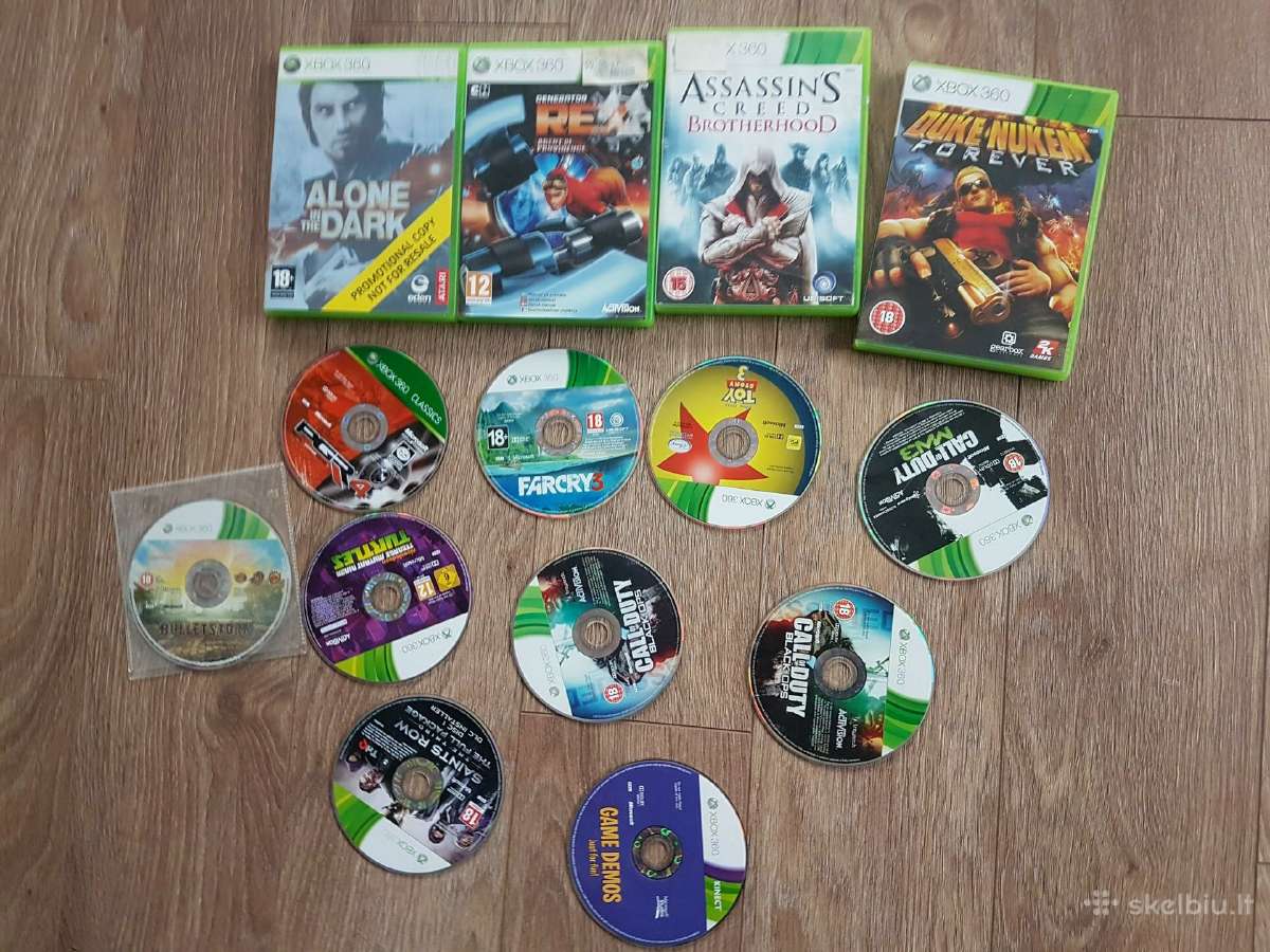 Xbox 360 zaidimai - nuotraukos Nr. 3