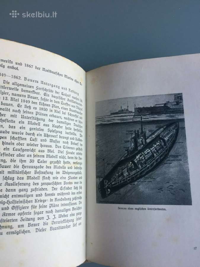 Das Unterfeeboot im Kampfe, Friedrich Otto, 1915 m - nuotraukos Nr. 12