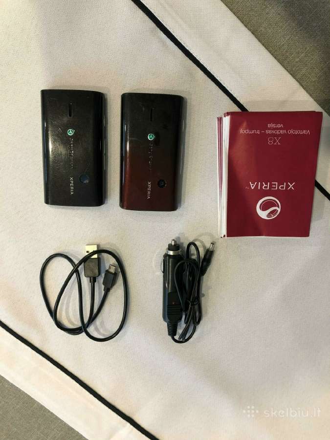 Sony Ericsson Xperia X8 E15i pilnas komplektas - nuotraukos Nr. 4