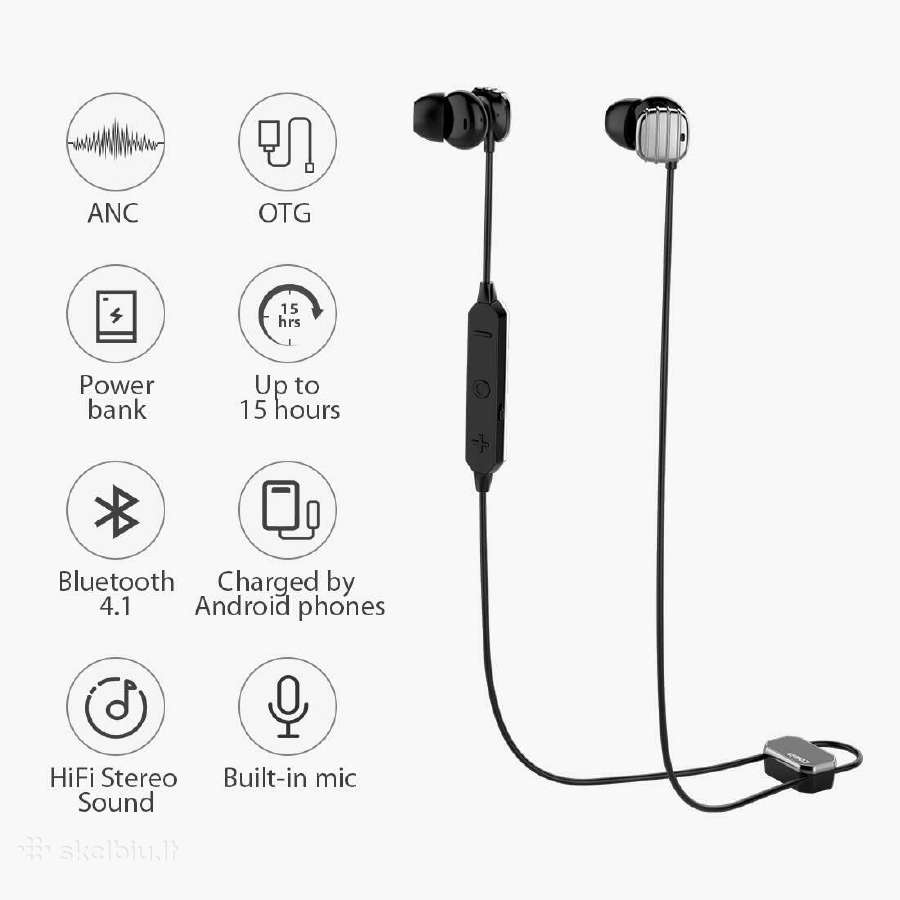 Cowin He8d Active Noise Cancelling Bluetooth - nuotraukos Nr. 4