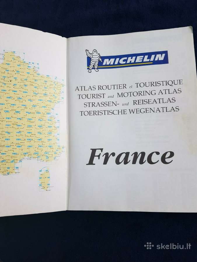 Michelin France Tourist- motoring atlas -atlasas - nuotraukos Nr. 4