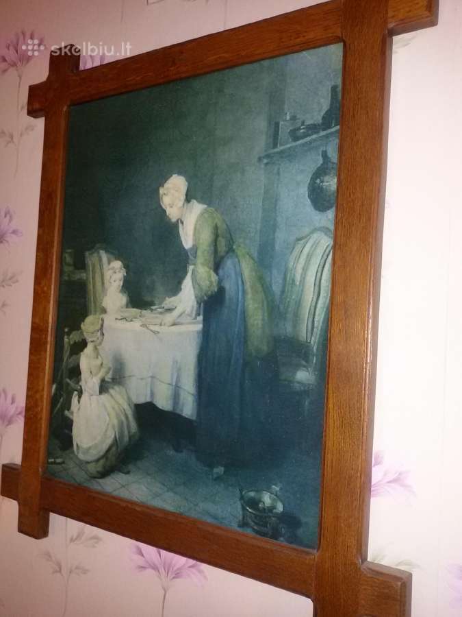 Paveikslą Le Bndicit Chardin "Malda prieš valgymą" - nuotraukos Nr. 7