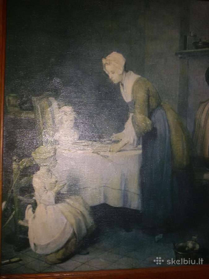 Paveikslą Le Bndicit Chardin "Malda prieš valgymą" - nuotraukos Nr. 8