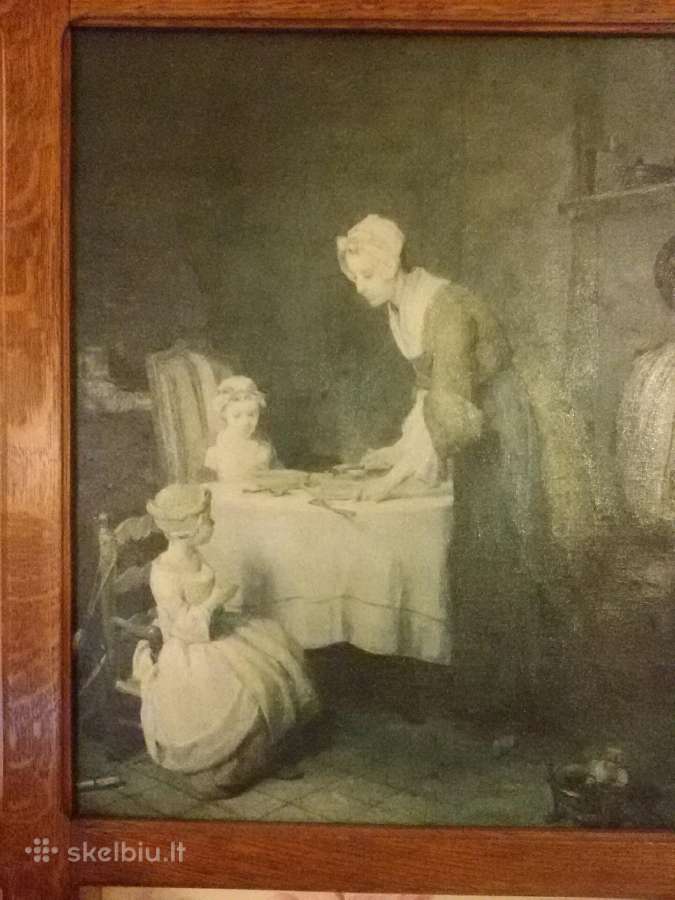 Paveikslą Le Bndicit Chardin "Malda prieš valgymą" - nuotraukos Nr. 13