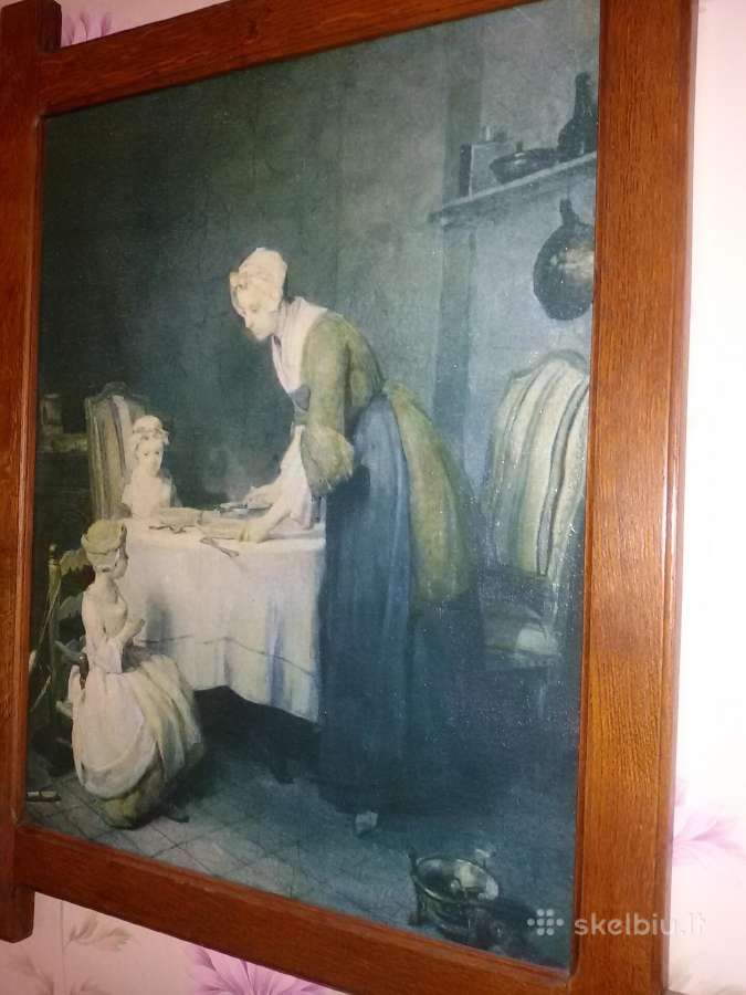 Paveikslą Le Bndicit Chardin "Malda prieš valgymą" - nuotraukos Nr. 14