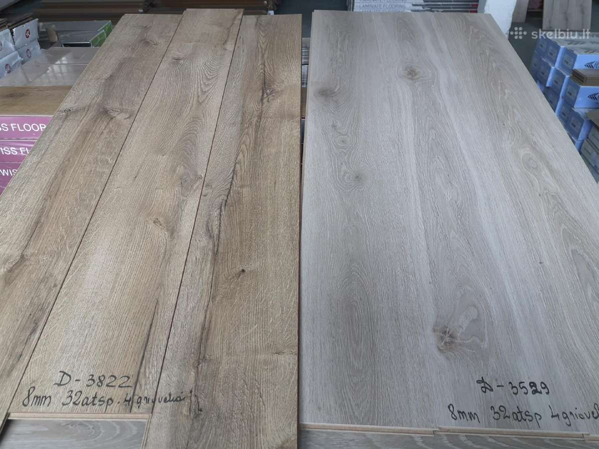 Laminatas, Viniline ir sienines dangos, paklotai - nuotraukos Nr. 20