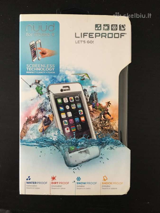 iPhone 6 atsparus vandeniui dėklas