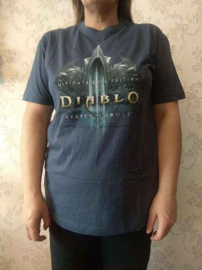 "Diablo 3" / "Heroes Ots" marškinėliai, L dydis - nuotraukos Nr. 3