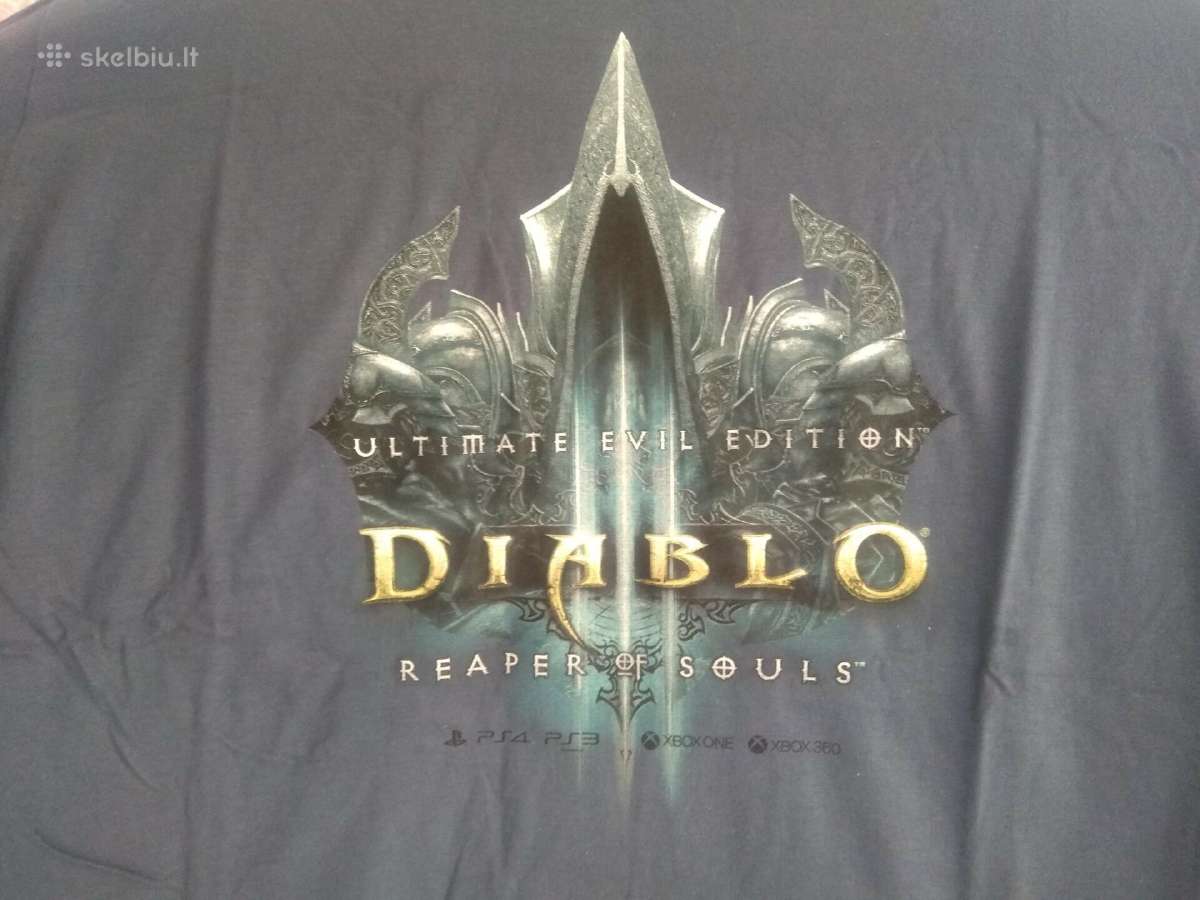 "Diablo 3" / "Heroes Ots" marškinėliai, L dydis