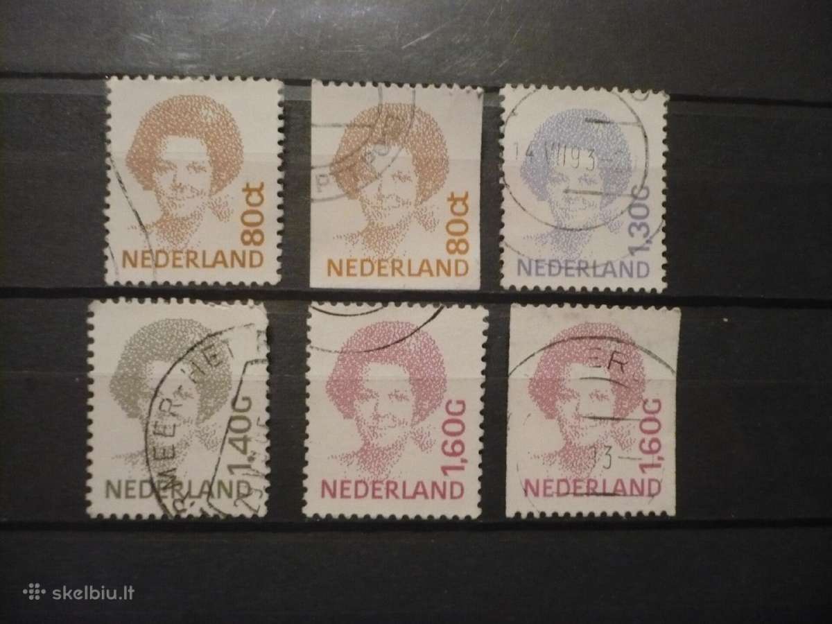 1991 m. Karalienė Beatrix - naujas dizainas