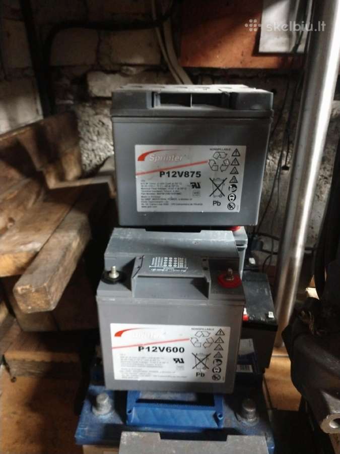 12v 18ah 40ah Firmines baterijos Pigiau - nuotraukos Nr. 4