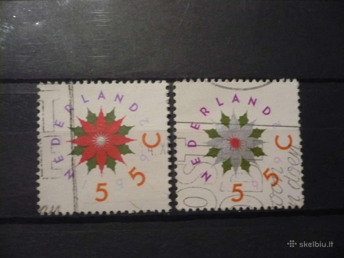 1992 m. Gruodžio pašto ženklai