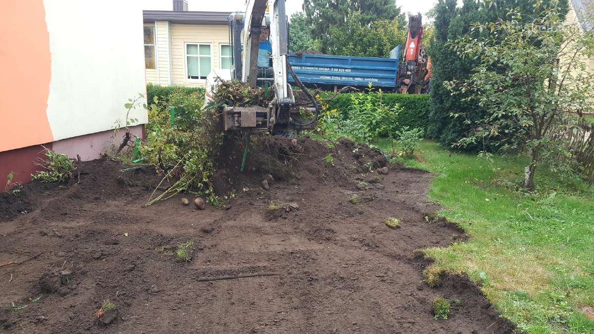 Tralo,ekskavatoriaus,bobcat nuoma Su Priedais - nuotraukos Nr. 19
