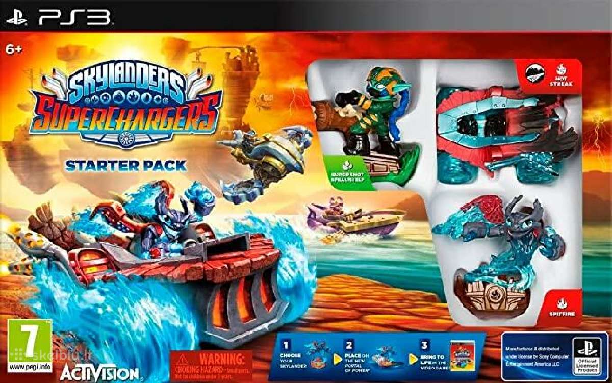 PS3 žaidimas Skylanders: Superchargers