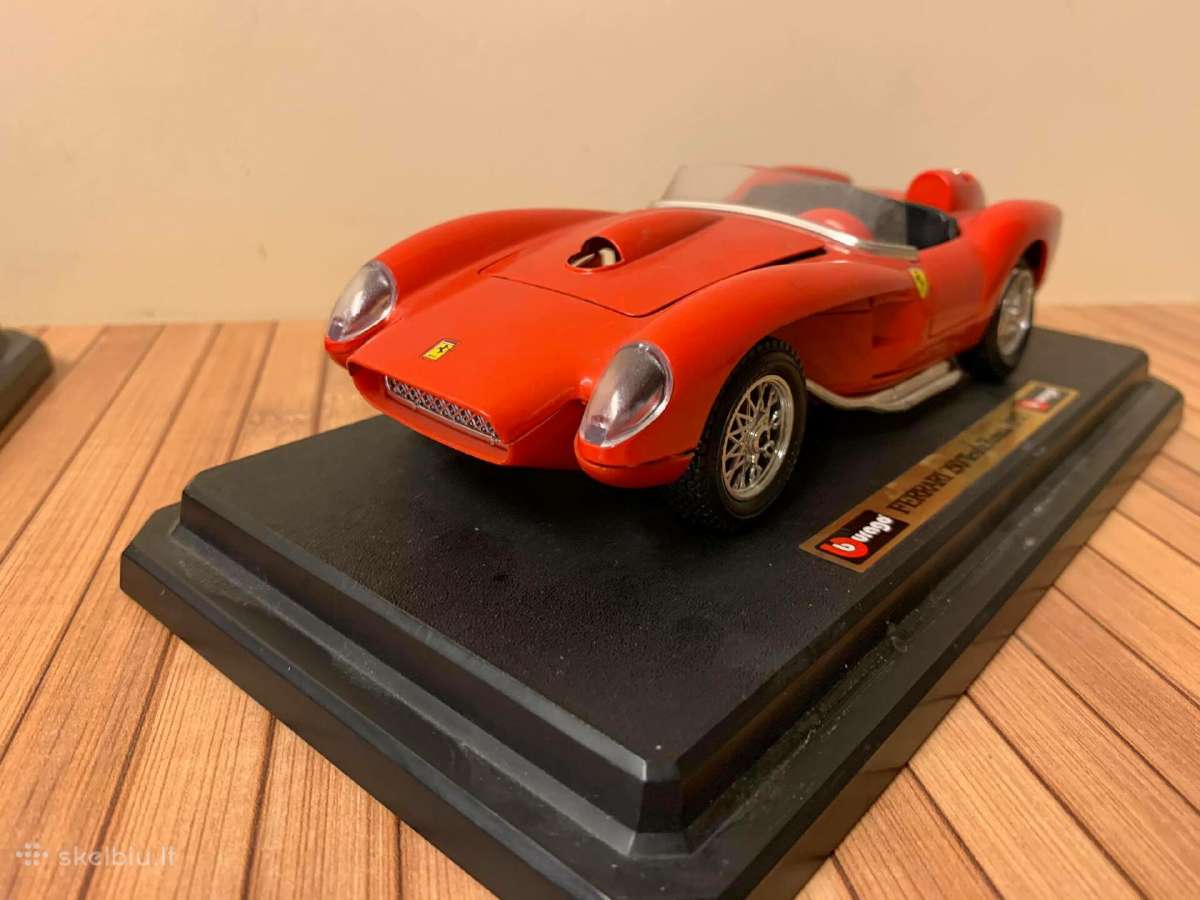 Modeliukai automodeliai 1:24 Ferrari Mercedes - nuotraukos Nr. 7