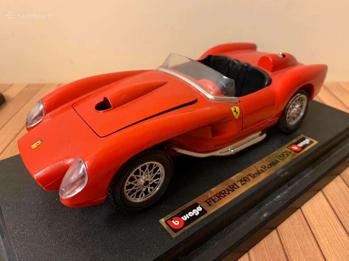 Modeliukai automodeliai 1:24 Ferrari Mercedes - nuotraukos Nr. 8