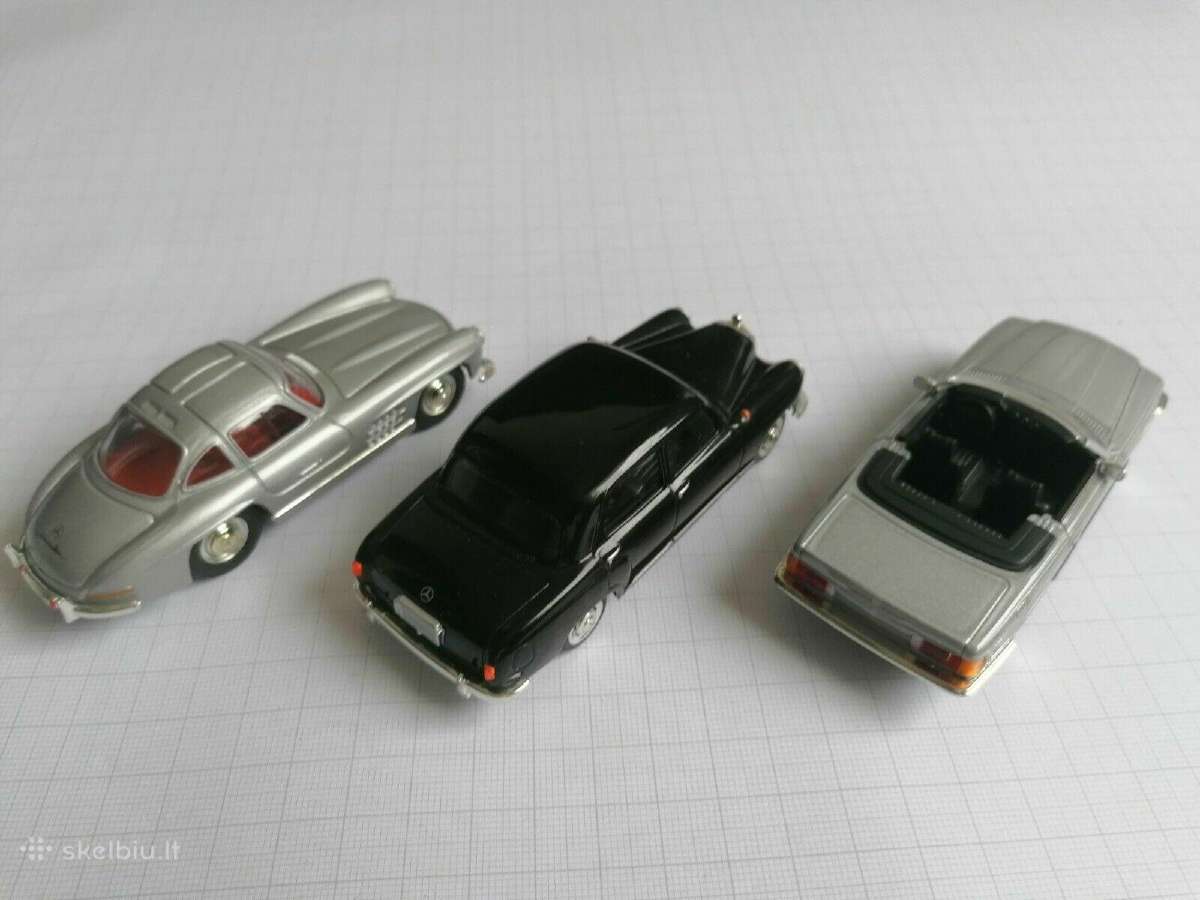 Mercedes 350sl 180 300sl modeliai automodeliai - nuotraukos Nr. 2