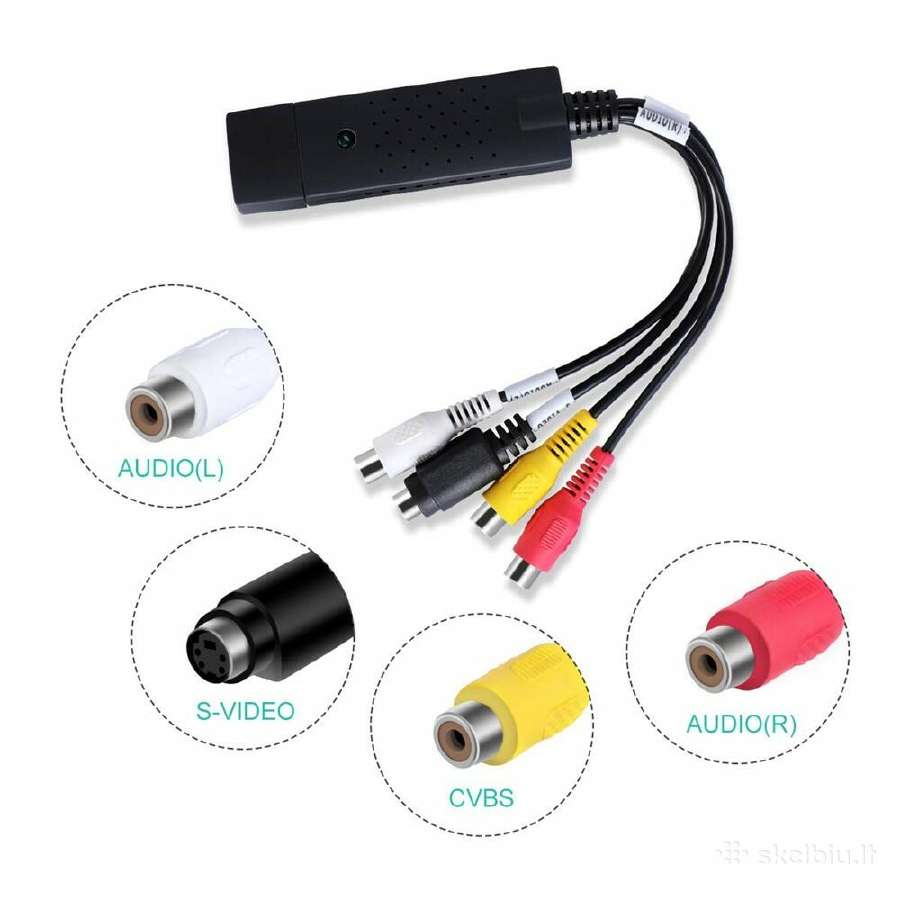 Usb Video Adapteris (Vhs Vcr Video to Pc Dvd) - nuotraukos Nr. 4
