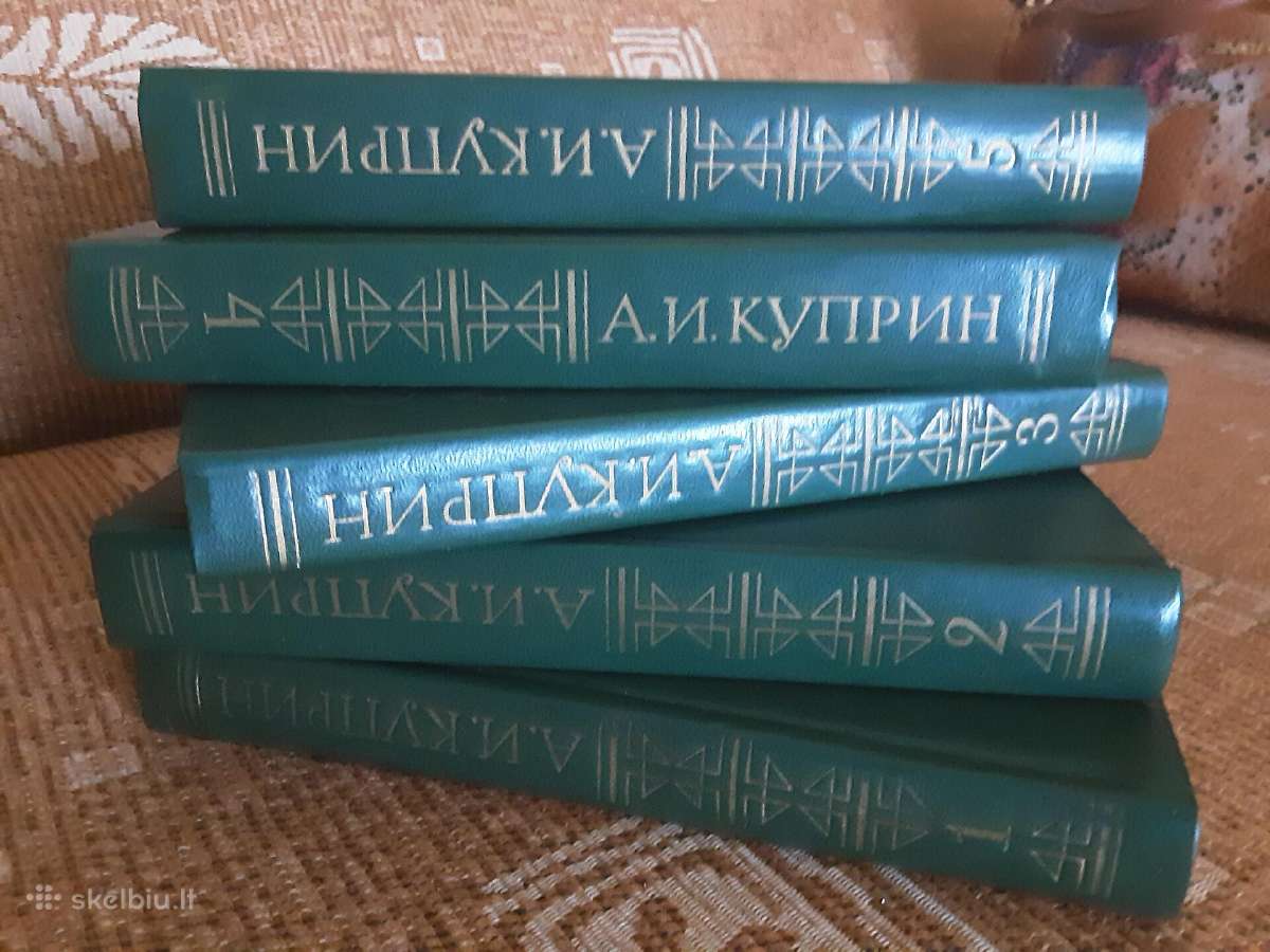 A. Kuprin 5 tomai rusu kalba