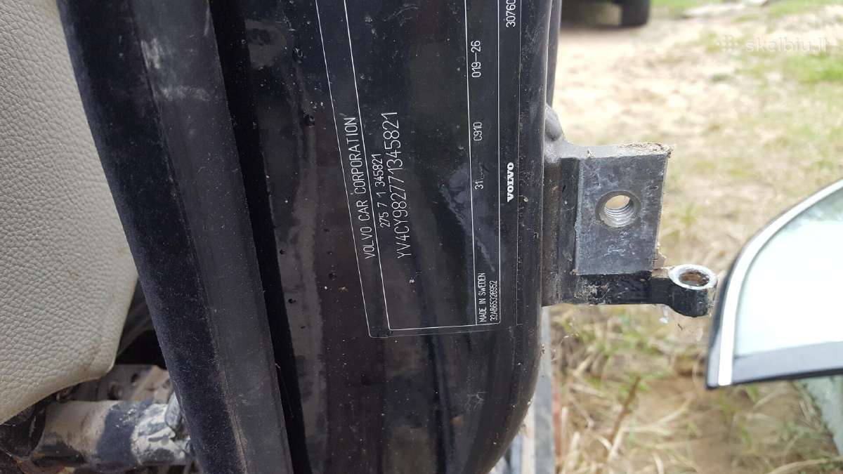 Volvo XC - 90 Usa Dalimis, 2007 m. 3,2 l benzinas - nuotraukos Nr. 5