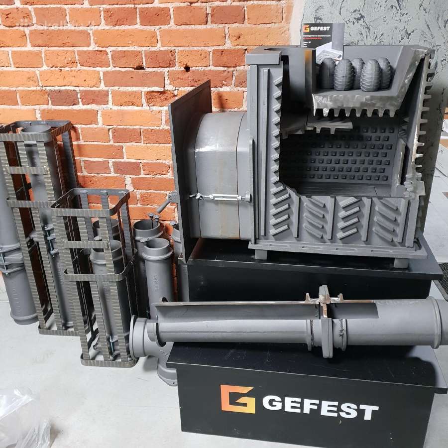 Ketaus pirties krosnelės Gefest - nuotraukos Nr. 4