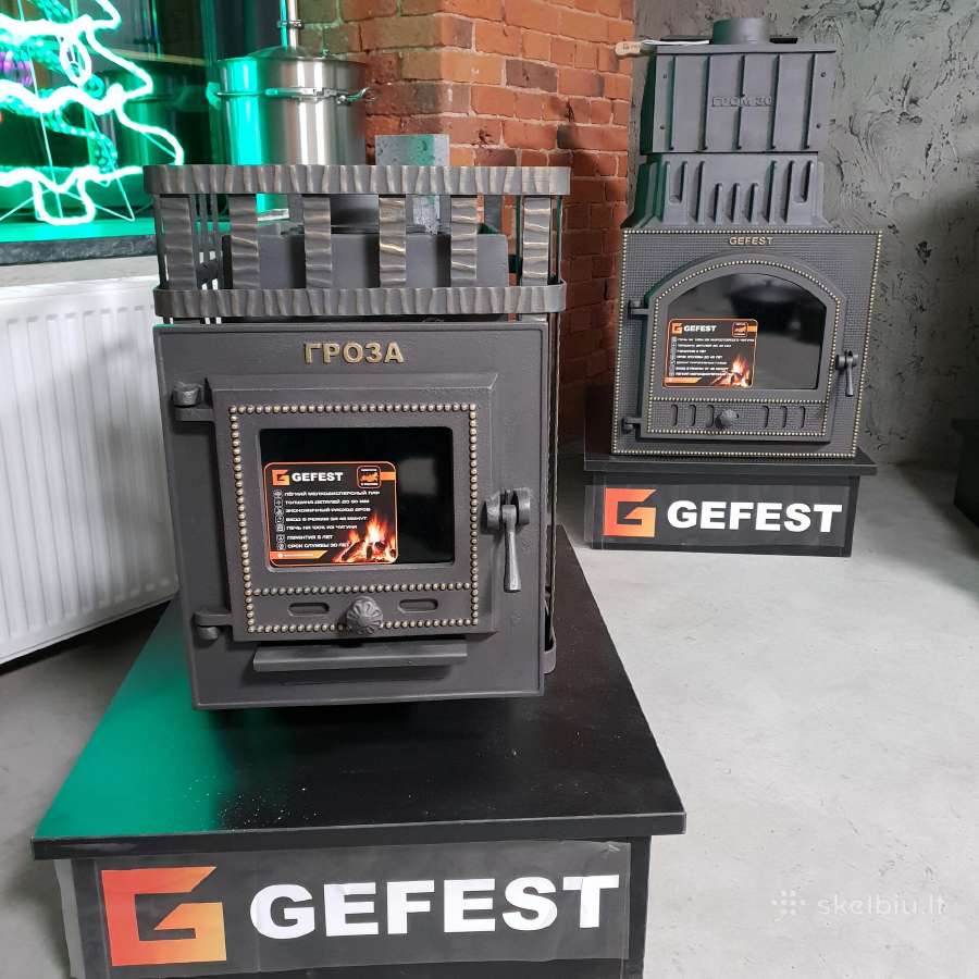 Ketaus pirties krosnelės Gefest - nuotraukos Nr. 5