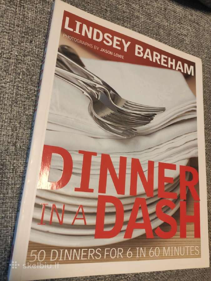 Receptų knyga "Dinner in a dash"