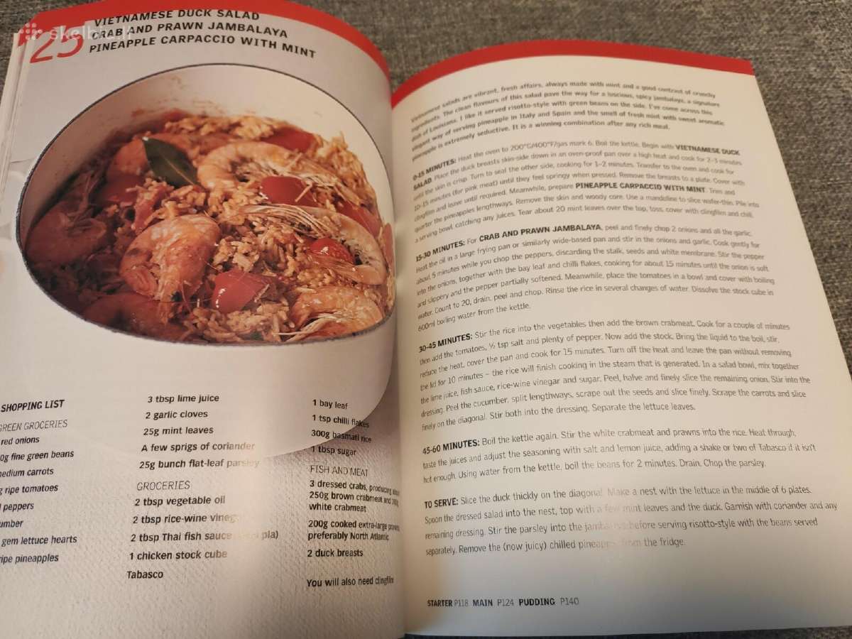 Receptų knyga "Dinner in a dash" - nuotraukos Nr. 2